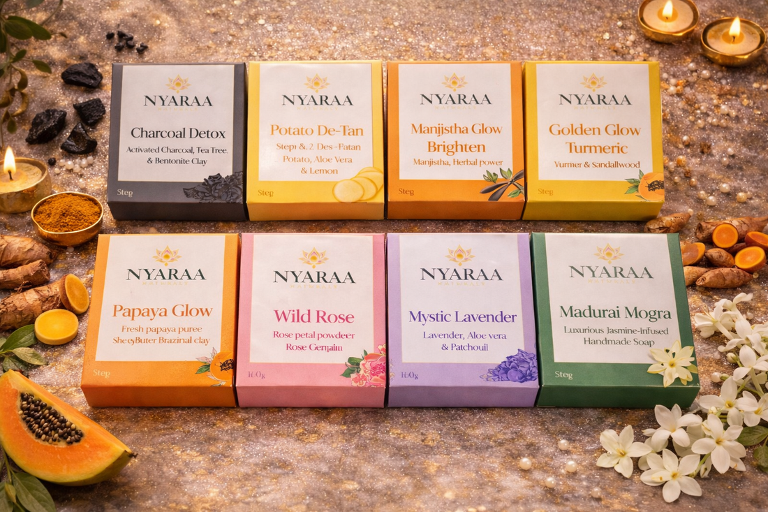 Nyaraa Glow Master Box - 8 Soap Edition