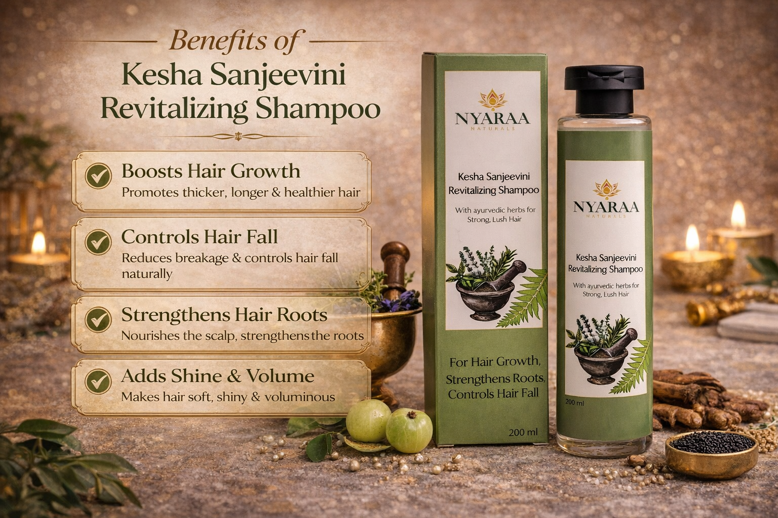 Kesha Sanjeevini Revitalizing Shampoo