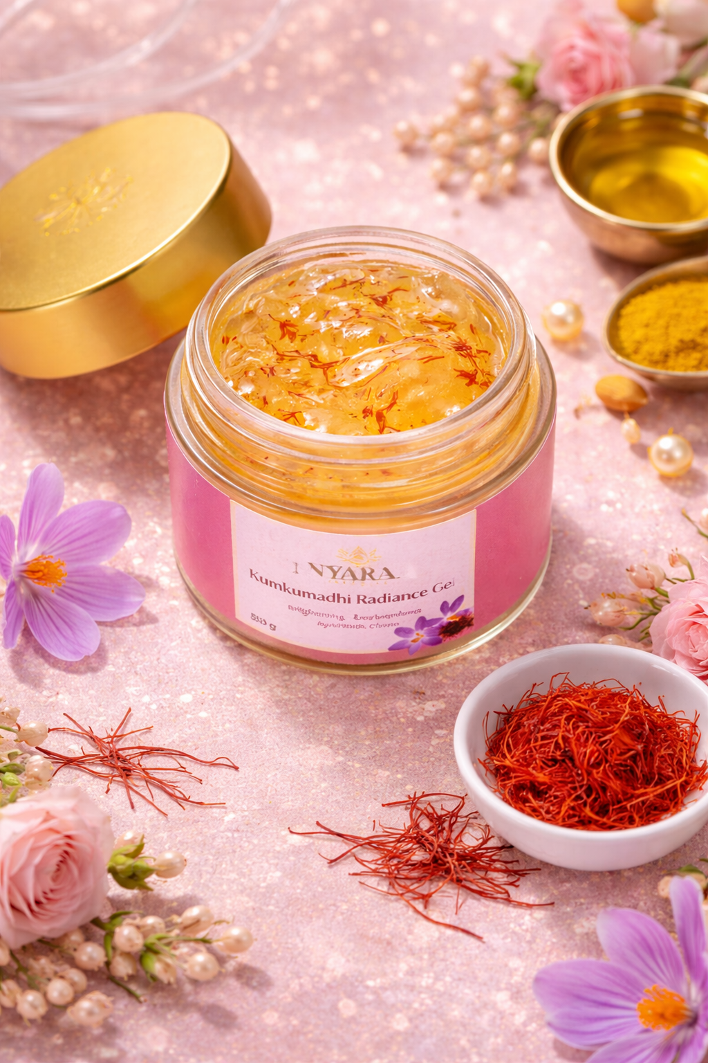 Kumkumadhi Radiance Gel (Saffron Gel)