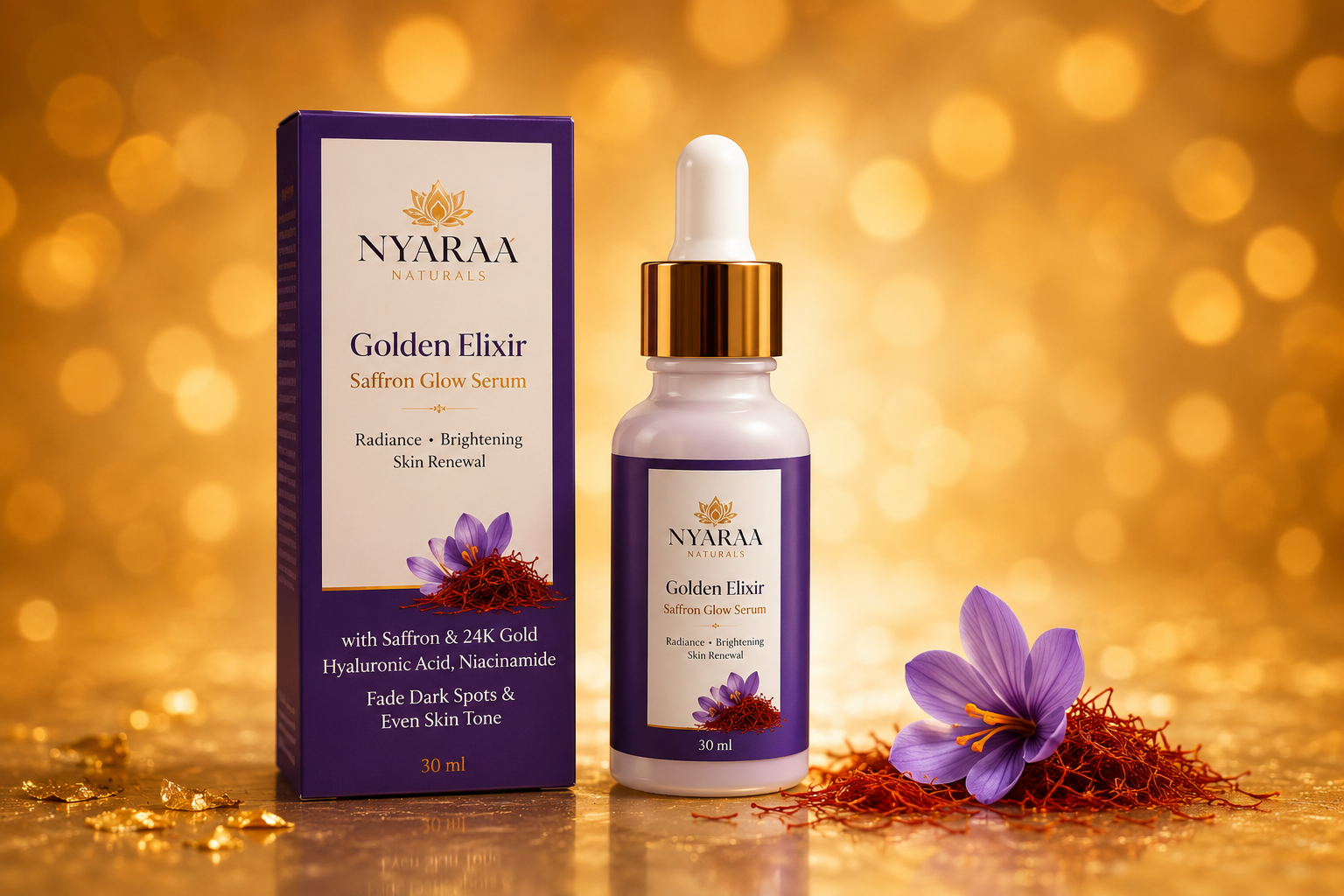 Golden Elixir (Saffron Glow Serum)