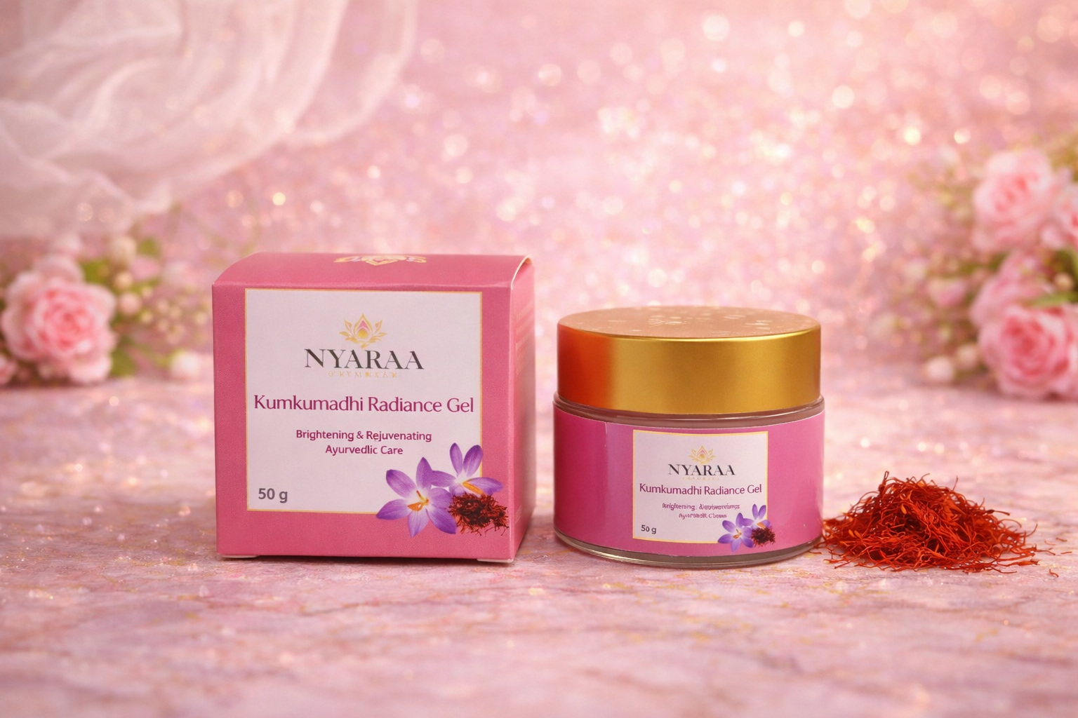 Kumkumadhi Radiance Gel (Saffron Gel)