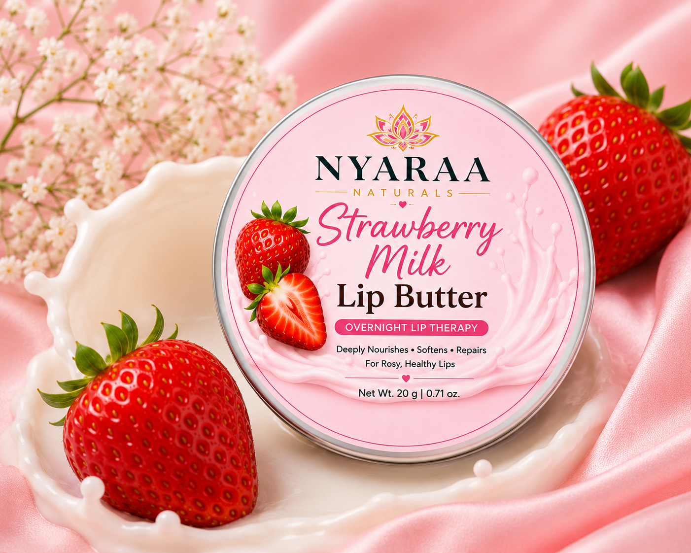 Strawberry Milk Lip Butter