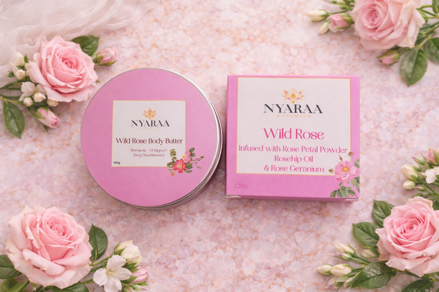 Nyaraa Wild Rose Radiance Duo
