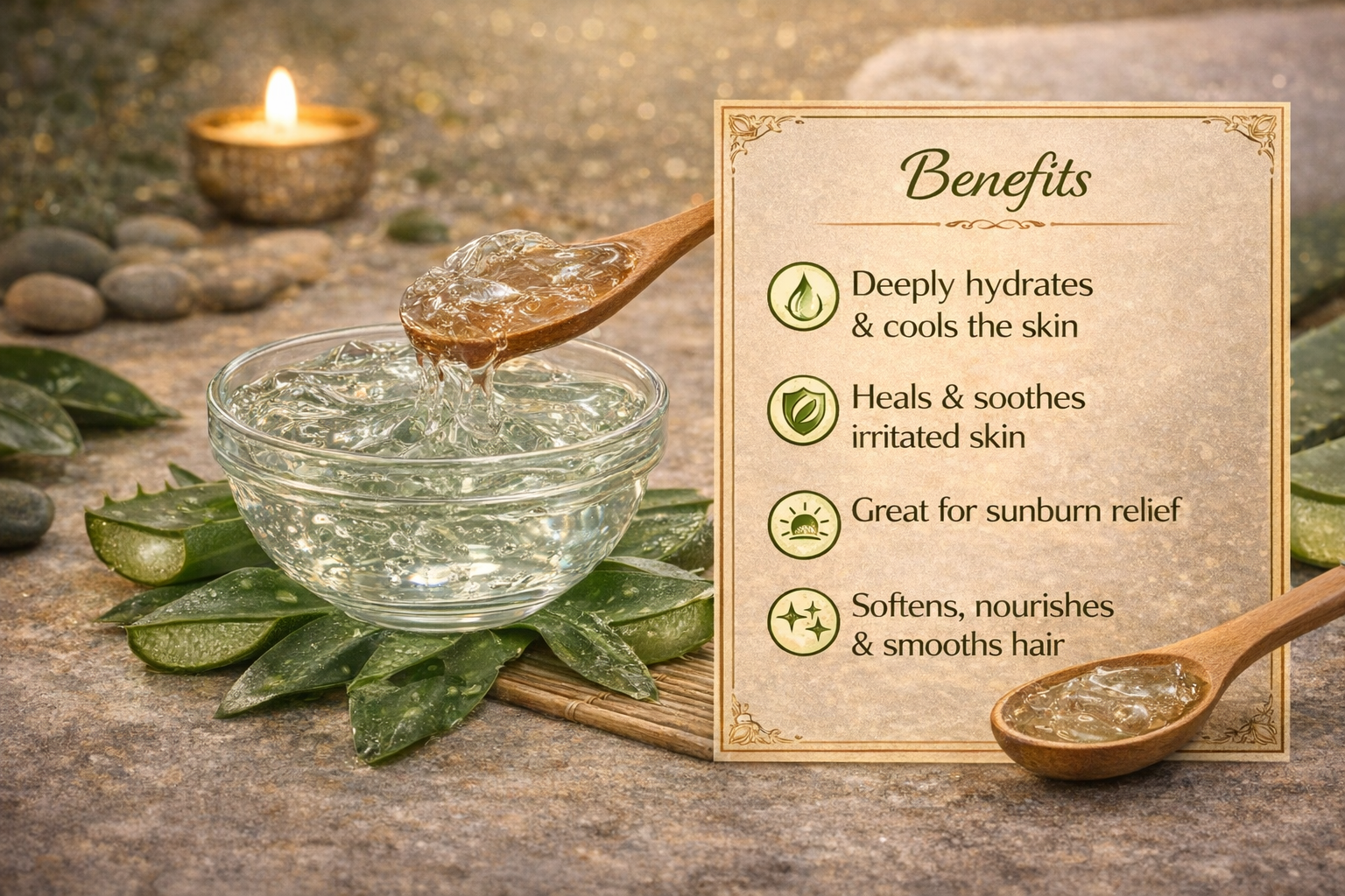 Nyaraa Naturals Pure Aloe Vera Gel