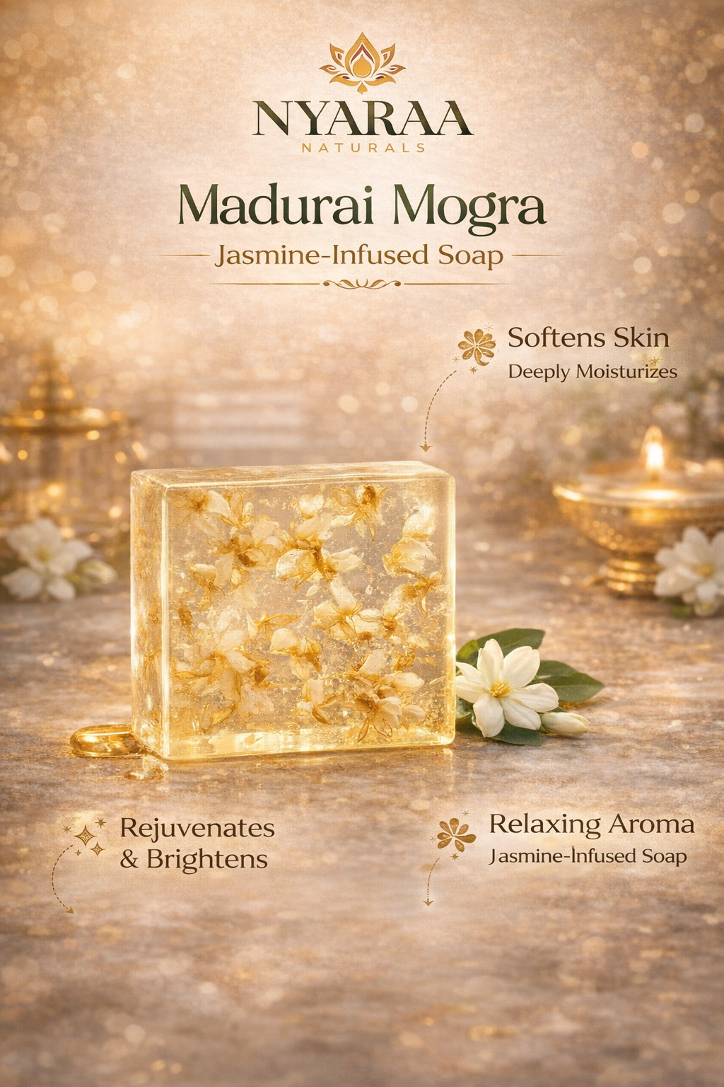 Madurai Mogra Soap