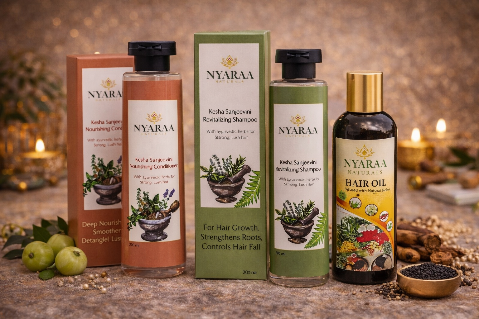 Nyaraa Complete Hair Growth Ritual