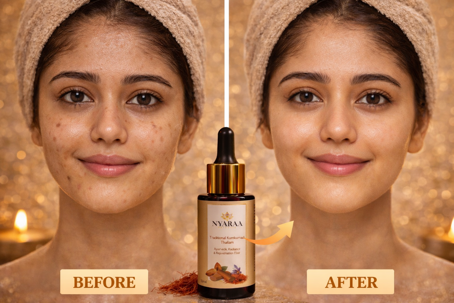 Traditional Kumkumadhi Thailam