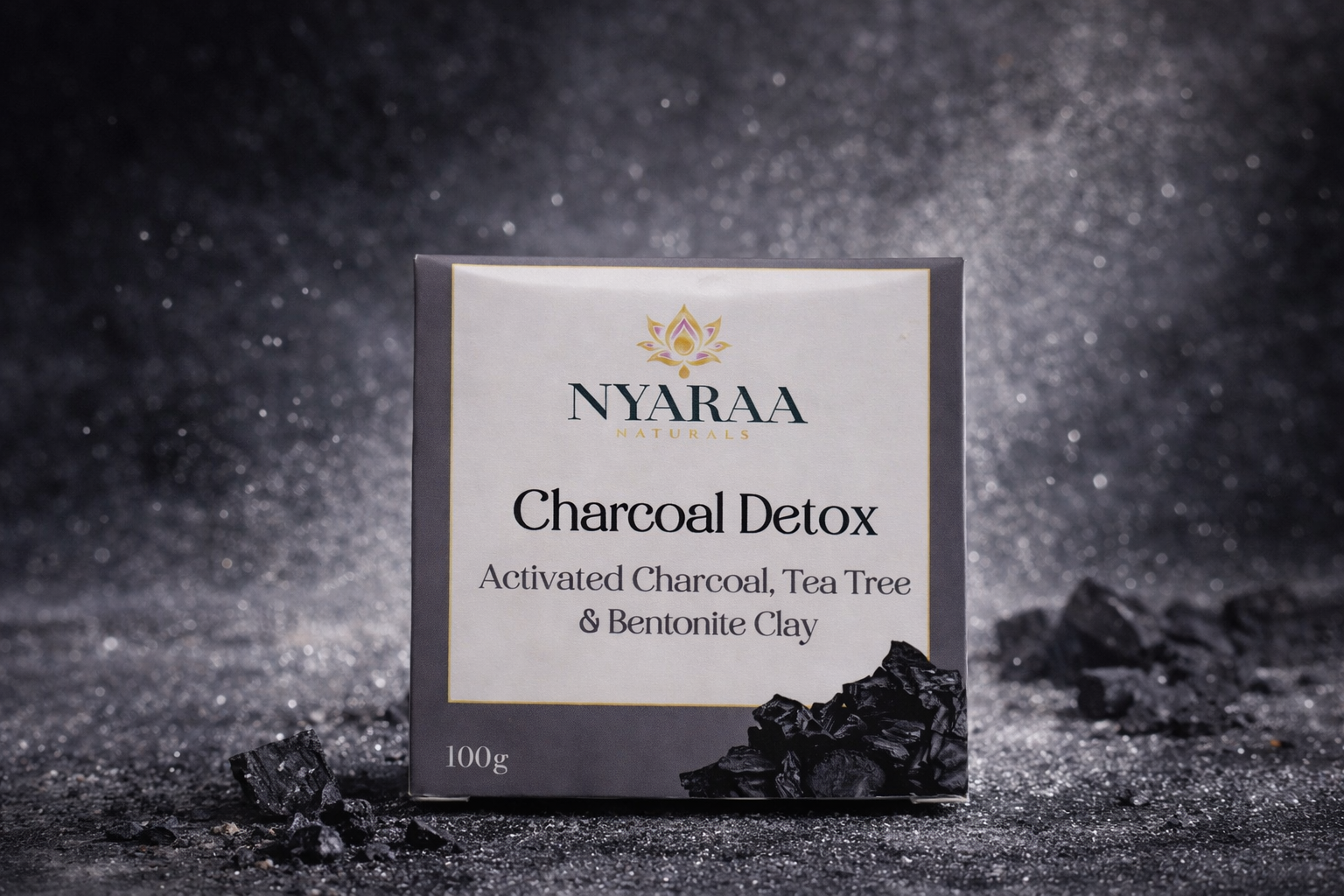 Charcoal Detox Soap with Tea Tree & Lemongrass